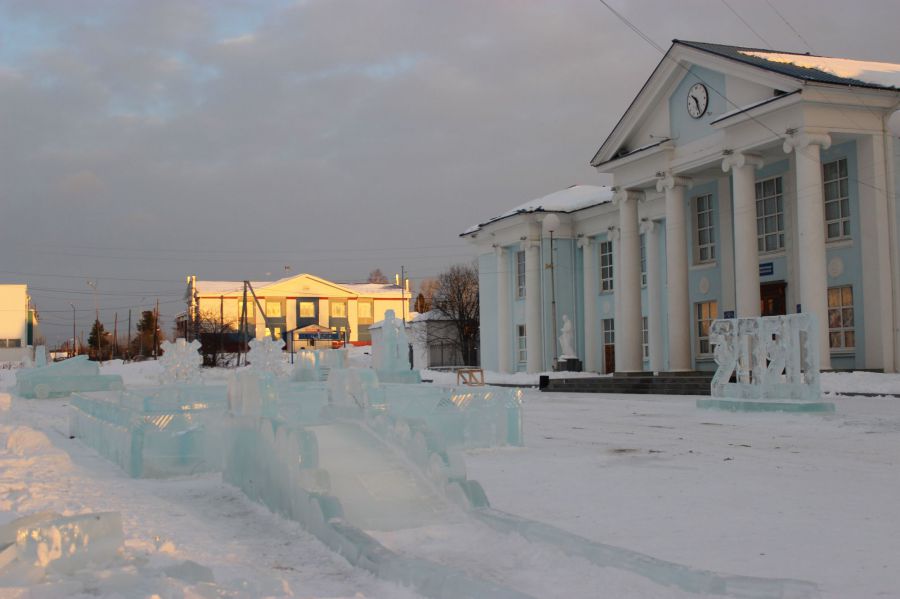 На площади в северной части Волчанска.