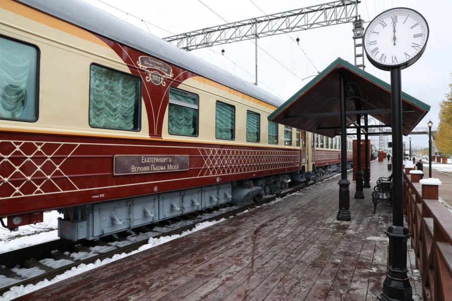 Туристический ретропоезд "Уральский экспресс" начнет курсировать с 3 декабря из